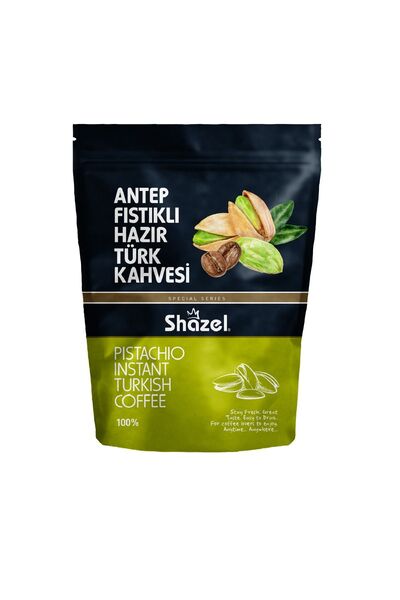 Shazel Antep Fıstıklı Hazır Türk Kahvesi 200g X 3 Adet