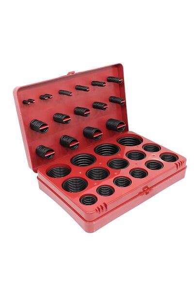 EXHOO Oring Seti Kit Nitril Nbr 70 Inç Box Inch 382 Adet O Ring 30 Ölçü Inç O...
