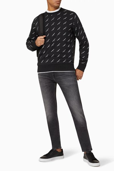Calvin Klein Crewneck Institutional All over Print
