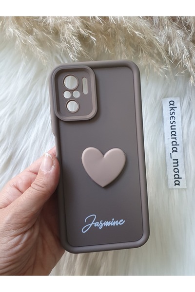 Aksesuarda Moda حافظة سيليكون متوافقة مع هاتف Xiaomi Redmi Note 10 - Note 10S