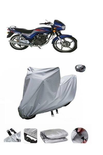 wovex Kanuni Windy 125 - Compatible with Motorcycle Tarpaulin and Rear Bag