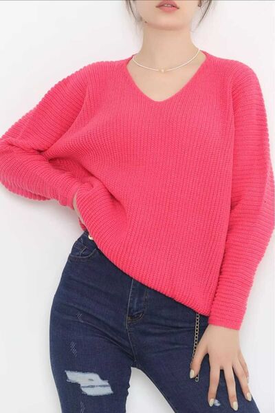 hstriko V-Neck Casual Knitwear
