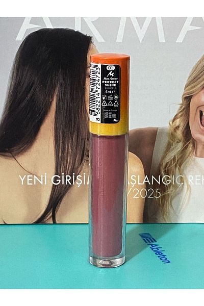 monamour حذاء Perfect Shine Liquid - أحمر الشفاه 01 موديل مريح
