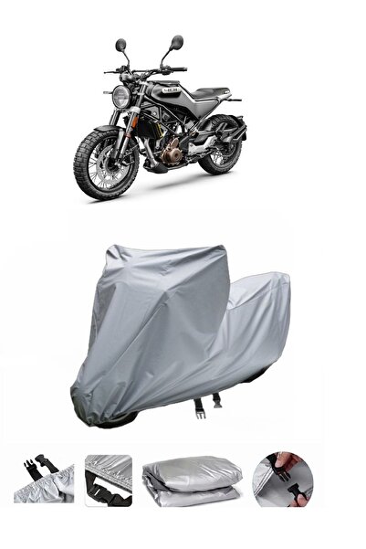 wovex Husqvarna Svartpilen 401 - Motorcycle Tarpaulin, Rear Bag Is Not Compat...
