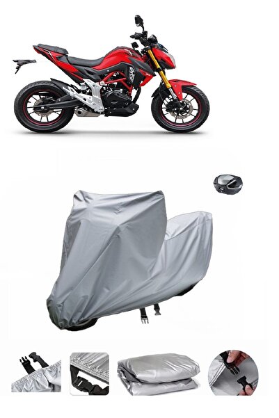 wovex Rks Rn 180 Motorcycle Tarpaulin - Rear Bag Compatible