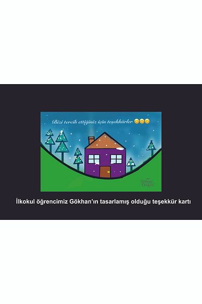 Örün Matbaa Gökhan Ευχαριστώ Κάρτα Ευχαριστώ 100 Τεμάχια 8x5cm / Ευχαριστώ Κάρτα Ευχαριστώ 100 Τεμάχια