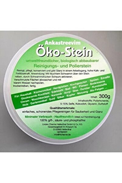 Öko Stein Oko - Stein Paslanmaz Celik Tencere Cam Ocak Fırın Davlumbaz Evye Temizleme Ve Parlatma