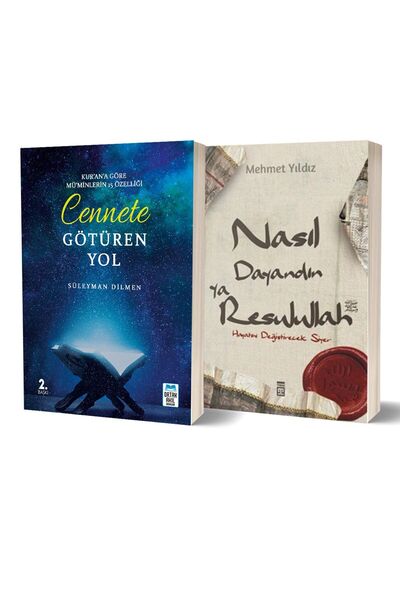 ORTAK AKIL YAYINLARI Cennete Götüren Yol - Nasıl Dayandın Ya Resulullah 2 Kitap Set