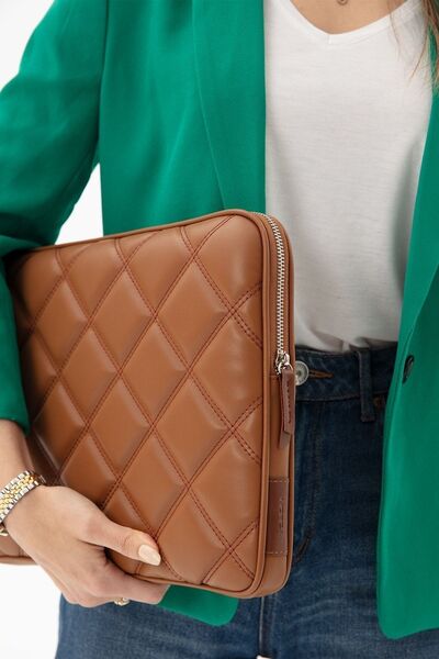 Sevinç Çanta Θήκη φορητού υπολογιστή Macbook Air Pro 13 & 14 ιντσών Καφέ