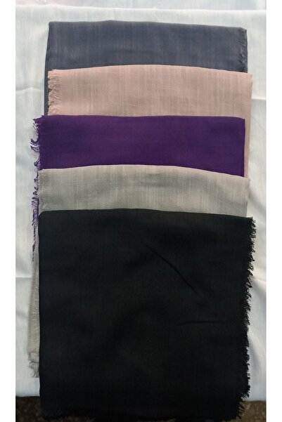 Tuğba Düzrenk Dağıtmalık Hac Umre Hediyelik Çeyizlik Flamlı Pamuk Eşarp Yazma 100x100 (5adet Fiyatıdır )