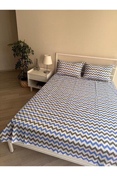 üntaş Üntaş Двоспальний - Простирадло без гумок і 2 наволочки