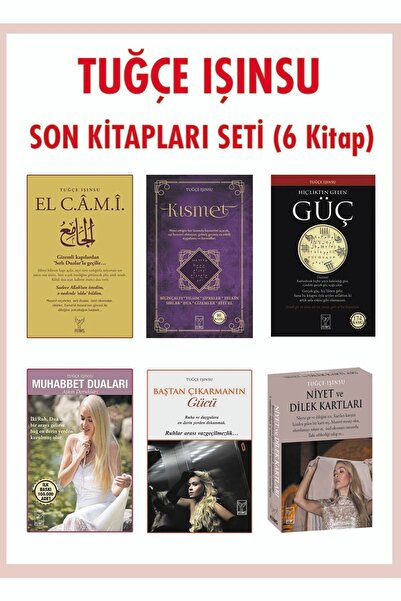 Feniks Yayınları Tuğçe Işınsu Son Kitapları Seti (6 KİTAP)