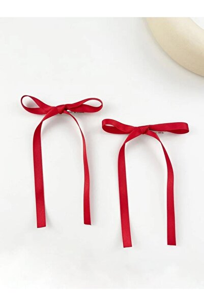 alhifa مجموعة من 2 فيونكة نسائية من الساتان