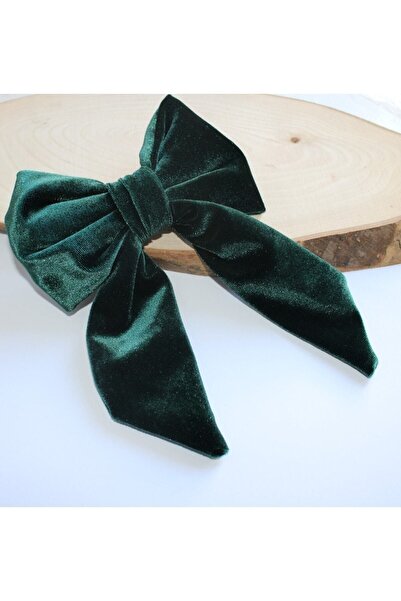 HOLO CASUAL Cataramă automată din catifea Cataramă cu fundă pentru femei