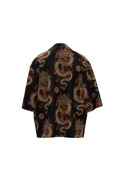 Shout Unisex Oversize Ιαπωνικό κιμονό δράκου