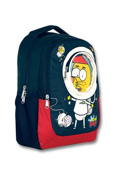 ÜMİT ÇANTA Boy's Navy Blue Ummit Bag - King Şakir Astronaut, Two-Eye