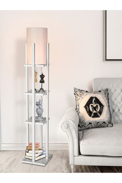 Genel Markalar lambader abajur dekoratif raflı