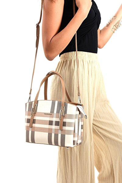 Just Polo حقيبة كتف و يد نسائية للموسم الجديد - منقوشة 9006