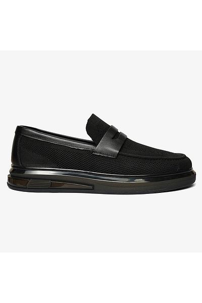 Greyder 62598 Black Knitwear - Men's Urban Casual Daily Shoes