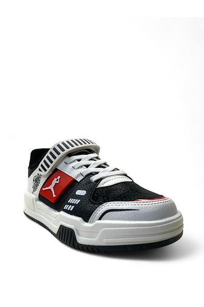 Cool Adidași King Ortopedic Unisex pentru copii - Negru/Roșu