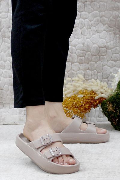 Mehmet Mete Beach Sea Pool Slippers Light Comfortable Flexible Women's Slippers