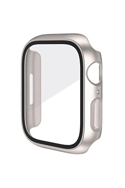Alstrap Apple Watch 2 3 4 5 6 7 8 Se 40mm Compatible Case Case And Screen Protector 360 Full Protection Cover Starlight