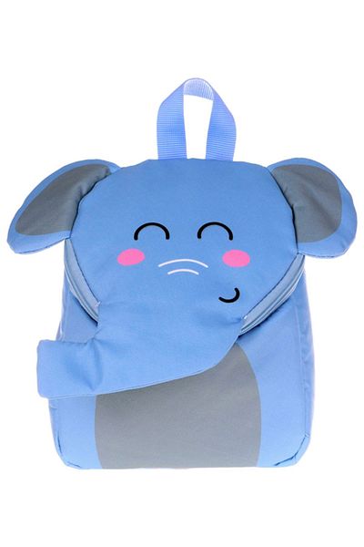 KAUKKO Blue Elephant Kindergarten Bag for Kids - V6023