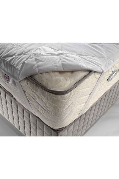 Alf Lüks Yatak Koruyucu Kapitoneli Alez Dört Köşe Lastikli
