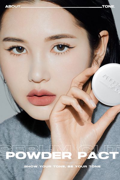 ABOUT TONE Matte Powder - Anti-Sebum and Oily Top