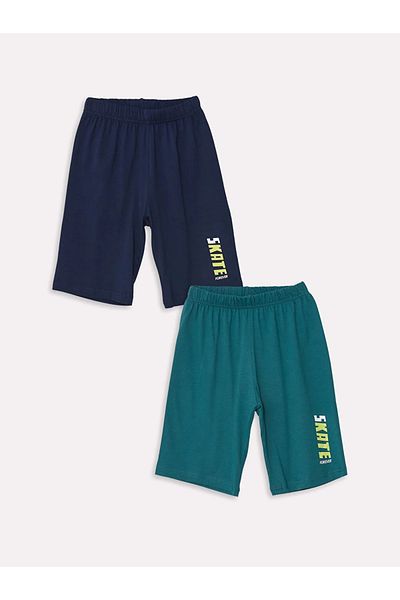 LC Waikiki LCW DREAM 2-Piece Boys' Pajama Bottoms - Elastic Waist and Printed