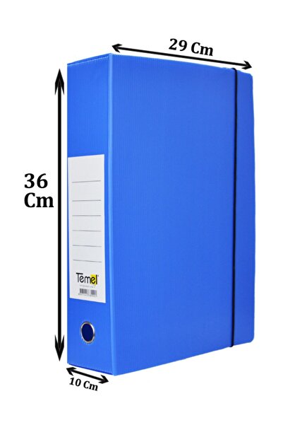 Temel Archive and Project Box 29x36x10cm Blue 5 Pieces