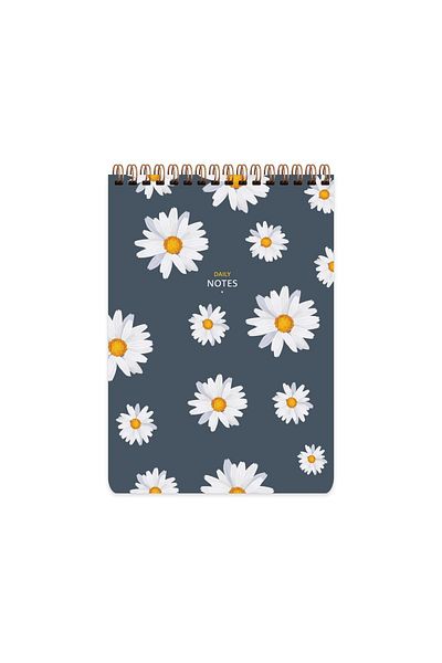 KESKİN COLOR Flower Patterned Sharp Memo Pad - 17x24 72 Yp.squared Spr.