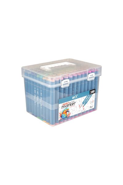Rich Art-X Sketch Marker - Double Sided Set of 108 Pens