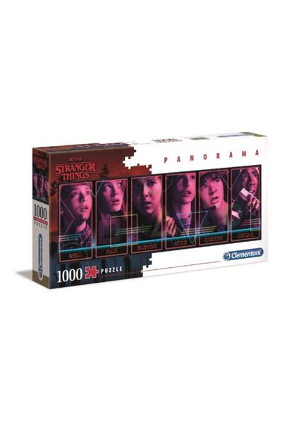 CLEMENTONI 1000 Piece Stranger Things Panorama Puzzle