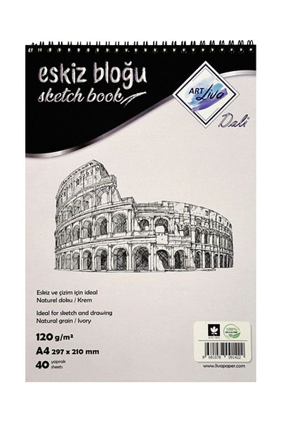 art liva Sketchbook A4 120 G