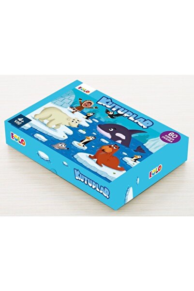 eolo yayınları 60 Parça Puzzle - Kutuplar