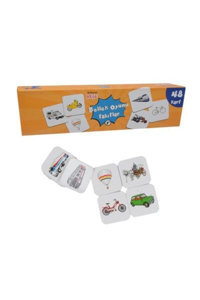 Rege +3 Age Vehicles Memory Game ()