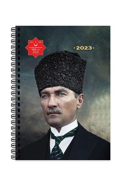 KESKİN COLOR 2023 17x24 - Главнокомандващ със спираловидни твърди корици за ежедневна употреба