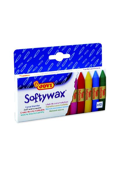 Jovi Softy Wax 10 Colors Soft Pastel Paint