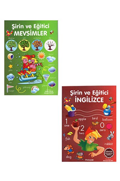 Parıltı Yayınları المواسم اللطيفة والتعليمية x مجموعة اللغة الإنجليزية اللطيف...