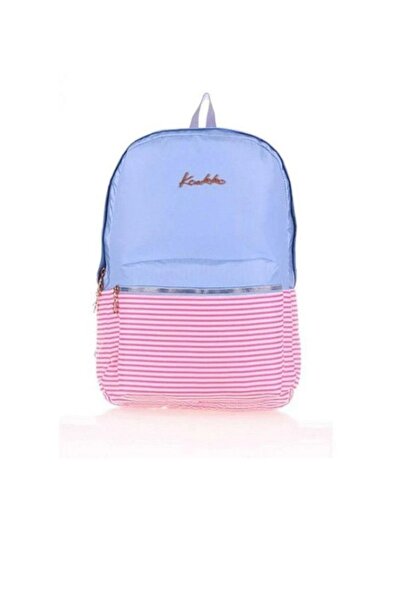 KAUKKO Mekani cvetni Ranac plavi K1494