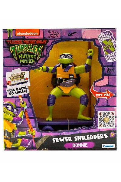 Giochi Presiozi TMNT Mutant Mayhem عمل الشكل Donnie 71055