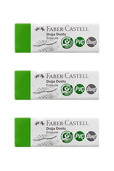 Faber Castell فابر كاستل صديقة للبيئة - مجموعة ممحاة كبيرة خالية من PVC مكونة...