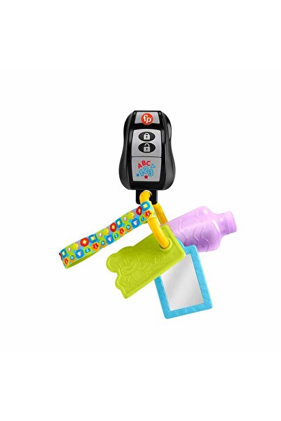 FISHER PRICE Fisher-Price Eğlen ve Öğren Eğlenceli Aktivite Anahtarı Birden fazla dil desteği, müzikli HWY40