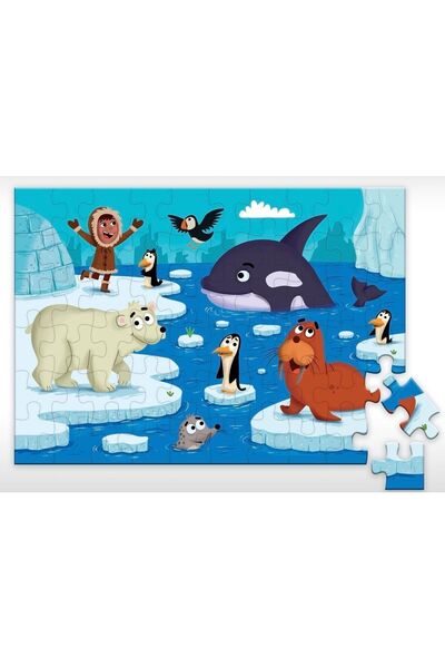 eolo yayınları 60 Parça Puzzle - Kutuplar
