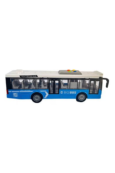 CToys Sound and Light Toy City Bus A1119-13 Blue