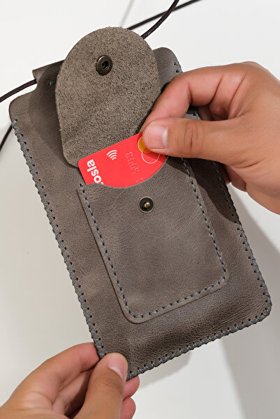 Niki Leather Mary Genuine Leather Phone Bag