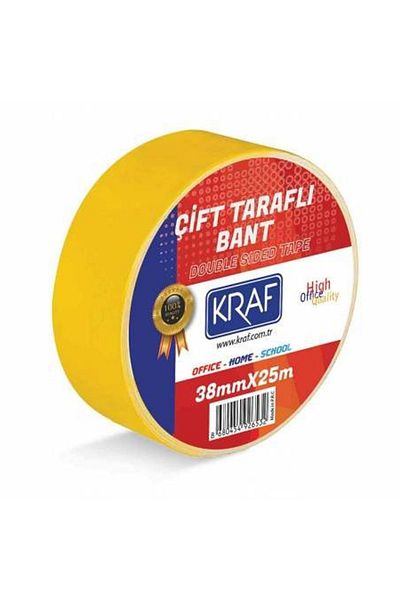 KRAF Ταινία διπλής όψης 38mm X 25m
