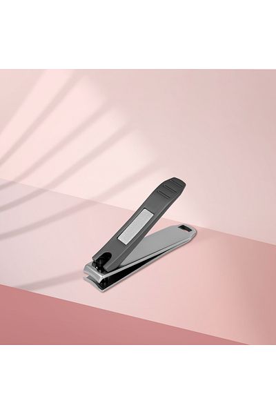 STALEKS BEAUTY & CARE 51 - Large Nail Clipper with Matte Handle and File