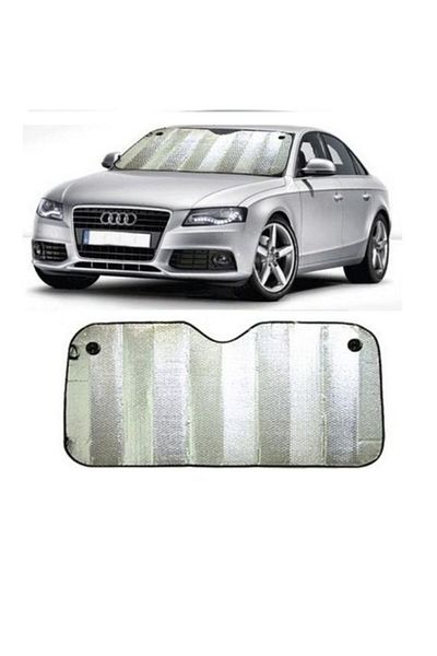 Ankaflex Car Windshield Sunshade Auto Windshield Foiled Foldable Sunscreen Curtain Sunshade 130 X 60 Cm